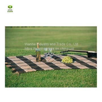 Wanhe Grass 90E 30mm Cost of Artificial Turf Underlay Supply photo-5
