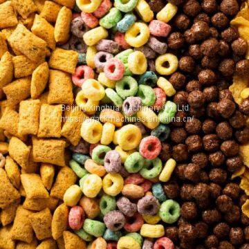 How Is Cereal Made? Nutritious Cereal Breakfast Extrusion Process Principle photo-2