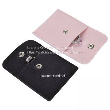 Wholesale Jewelry Bag Flannel Pouch Bag Snap Bag Storage Bag photo-2