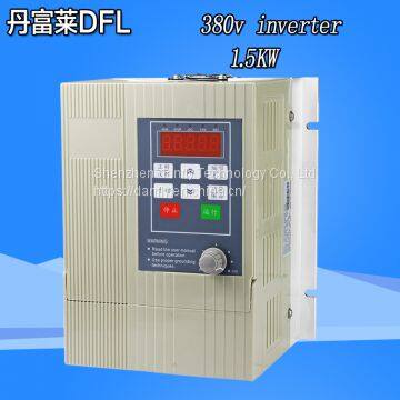 Frequency coinverter 3 Phase 380v Inverter for Motor Speed Controller 0.75KW DFL4000H-0R75