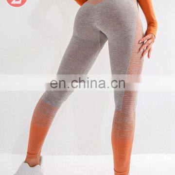 INS Women High Waist Yago Pants Stretch Hollow Soft Seamless Compression Knitted Fitness Yoga Leggings Tights