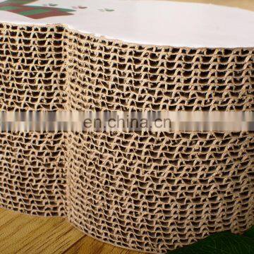 Wholesale Turbo Cat Scratch Corrugated Paper Cube Goods Cardboard Board Scratcher Scratching Pad Cat Products Wall Toy For Cat photo-6