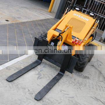Hysoon HY380 Mini Skid Steer Loader With Auger Earth Drilling Like Toro Dingo photo-7