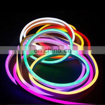 110V RGB 2835 LED Flexible Neon Rope Strip Light for Outdoor Decoration Waterproof