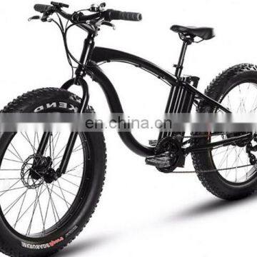 26" Electric Bicycle with 36V Lithium Battery High Mileage Fat Tire Mountain E-Bike  BEBFR26CM