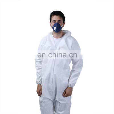 Safety Clothes Paint Spraying Powder Coating Industrial Disposable Type 5 6 Microporous Coverall photo-4