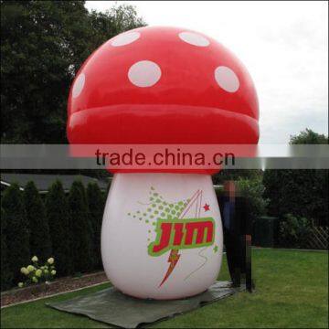 inflatable special shape balloon product logo mushroom