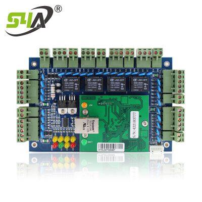 Network Four-Door Access Controller Panel Support APP/4G/Web-server With Free Software photo-3