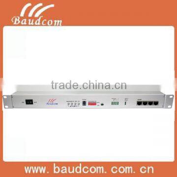 high reliable 8E1 and 4 1000M ethernet multiplexer