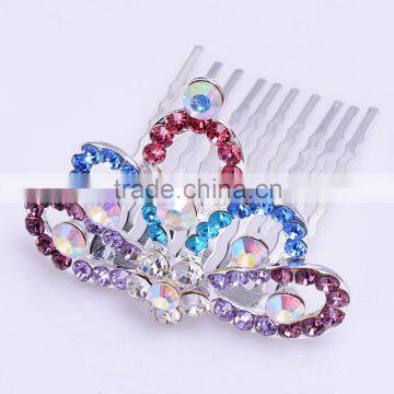 2015 new model FZZ257 bridal wedding hair tiara crown wholesale water drop