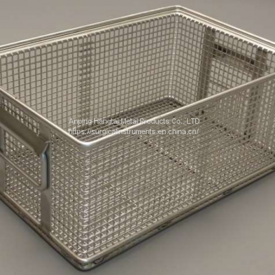 Commercial Ultrasonic Cleaning Baskets Wire Mesh Basket photo-3