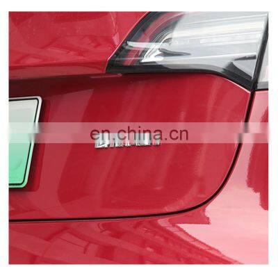 Car Accessories A Graphical Badge With An Actual Plaid Pattern For Tesla Model S Plaid