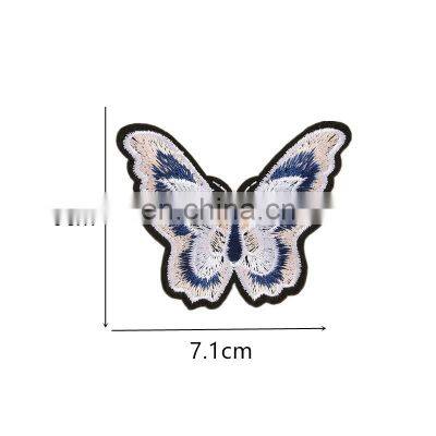 Factory Supply Embroidery Patches Apparel Shoes Diy Accessories Custom Butterfly Patches photo-3