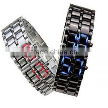 fancy iron samurai led watch&samurai watch