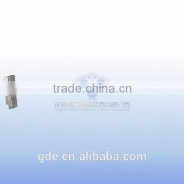 Factory supply straight cloth hanging hook for slotted channel chrome metal