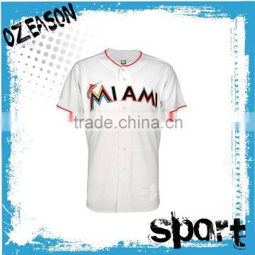 Wholesale Cheap Blank Baseball Jersey Made in China photo-4