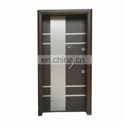 House front door steel security armroed door security entrance steel door design