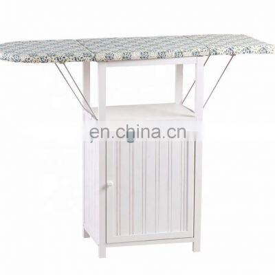 Deluxe Ironing Board with Storage Cabinet