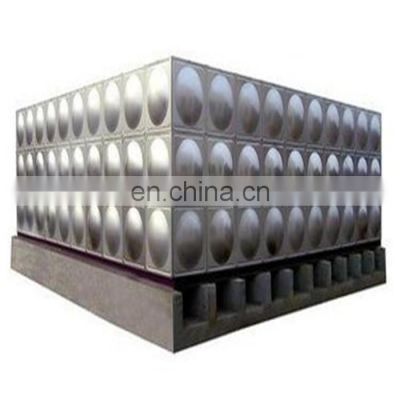 Customizable Square Galvanized Stainless Steel Water Tank 1m3 to 3000m3