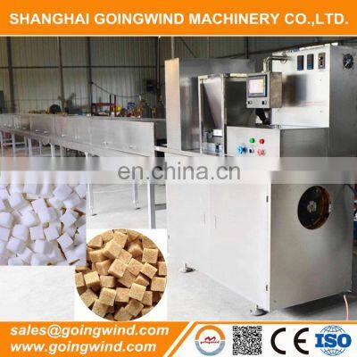 Automatic white cube sugar machine auto brown sugar cubes making machines processing line cheap price for sale