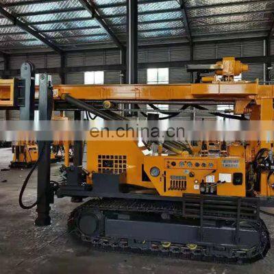 Professional Manufacturer Great Quality 200m Portable Crawler DTH Water Well Drilling Rigs Portable Trailer photo-2