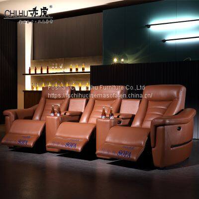 High End VIP Home Cinema Sofa Chair Electric Recliner Armchair Private Theater Furniture Power Modern Recliners Sofa photo-2
