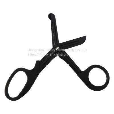 Hot-selling Bandage Scissors Colored Trauma Shears With Lazer Logo photo-2