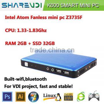 Intel Z3735F Smart Mini PC Pocket Computer pc for Window s