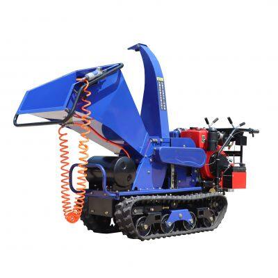 crawler garden leaf chipper shredder