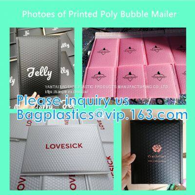 Bubble Bags Zip Padded Pouch For Beauty Skin Care Slider Zipper Lock Bag Colored Customized PVC Slider Zipper Bubble Bag photo-4