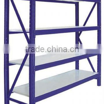 plastic coated plain metal warehouse longspan racks