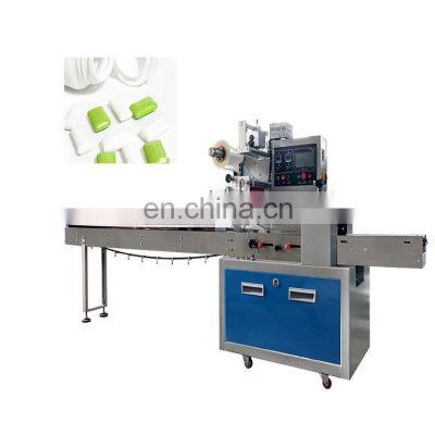 Easy to operate horizontal flat pack machine chewingum pillow pack filling machine