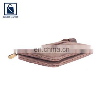 Polyester Lining Material Genuine Leather Coin Pouch/ Coin Purse/ Genuine Leather Coin Purse Men for Wholesale Purchase photo-4