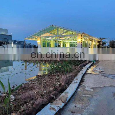 2021 China Factory Winter Garden Sunroom Sun Room Sunrooms Glass House Aluminum Profile Glass Sunroom photo-4