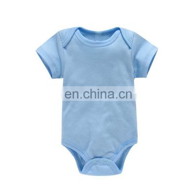 Wholesale Newborn Infant Short Sleeves Romper Baby Clothes