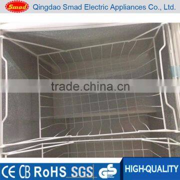 Double Sliding Door Mechanical Control Chest Freezer With Adjustable Thermostat photo-4