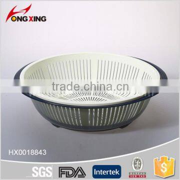 China Round plastic sieve kitchenware Wholesaler