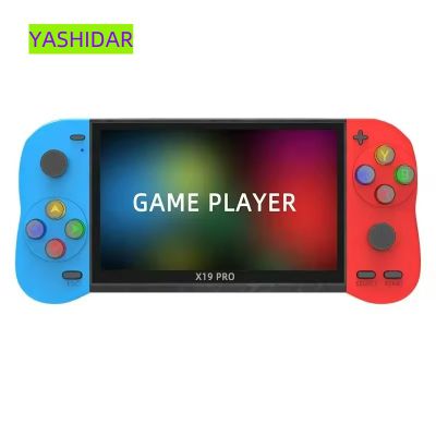 X19 Plus Wholesale Classic Retro Video Game Consoles 5.1 Inch Handheld Game Players Support Mp3/film Tv Output