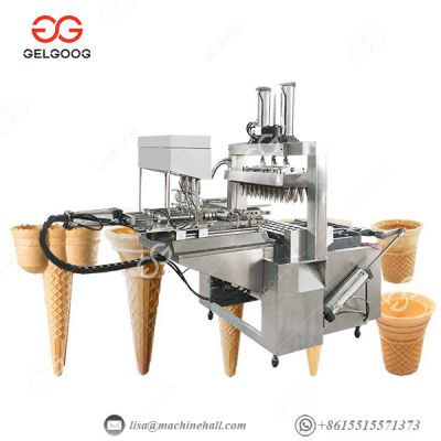 Commercial Fully Automatic wafer ice cream cone machine cupcake cone making machine