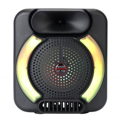 Portable Sound Equipment Amplifiers Speakers Home Karaoke Party Dj Dual 4 Inch Blue Tooth RGB Speaker