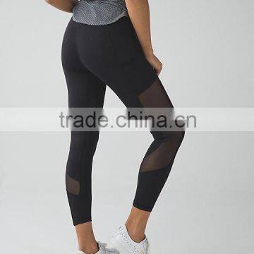 90% polyester 10% spandex yoga pants wholesale