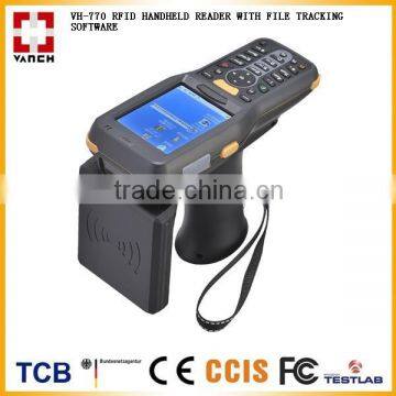 UHF RFID Handheld terminal with asset/file tracking software