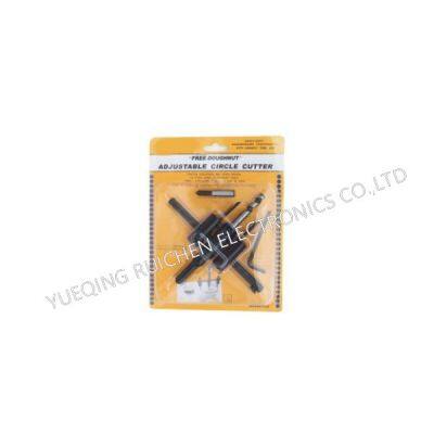 New Adjustable Metal Wood Circle Cutter Kit Hole Saw Drill Bit Cutter Kit DIY Tool for Woodworking photo-4