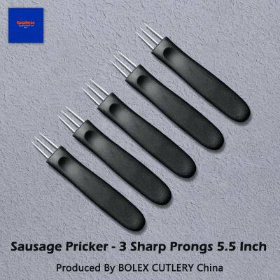 Sausage Pricker Tools - 3 Sharp Prongs 5.5 Inch Produced by BOLEX CUTLERY China for Sausage Casings and Sausage Stuffer photo-2