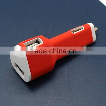 usb car charger 2 port for mobile phone charging