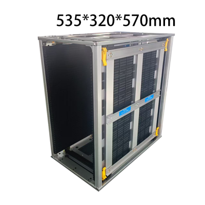 Производство заводом стеллажей для PCB в SMT технологии с антистатическими свойствами по индивидуальным размерам 535*320*570 мм