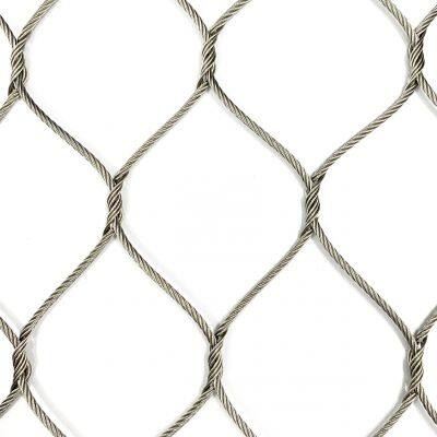 Stainless Steel Wire Rope Mesh for Aviary, Aviary Netting / Aviary Mesh for Birds