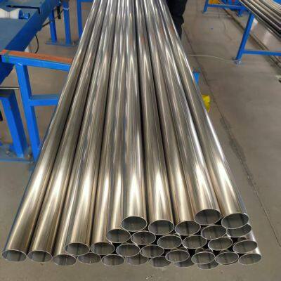 Electropolished Round S30409 Tube for Ultra-Pure Acid and Solvent Distribution in Fabs photo-1