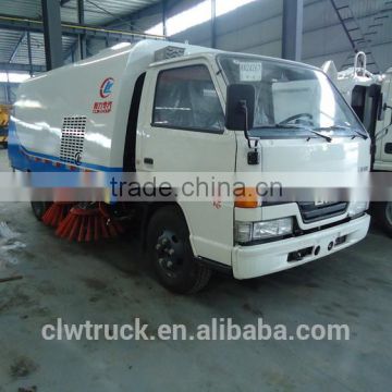 JMC 4X2 small sweeper truck, road sweeper truck price