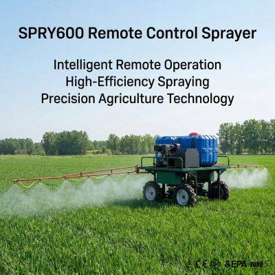 Vigorun RC Agricultural Sprayer Vehicle 622cc Loncin Engine All Terrain Unmanned Sprayer Robot pour les grandes exploitations agricoles